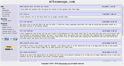 Desktop Screenshot of mikeownage.com