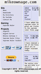 Mobile Screenshot of mikeownage.com
