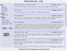 Tablet Screenshot of mikeownage.com